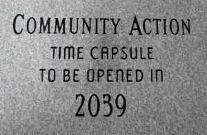 Time Capsule Stone Marker