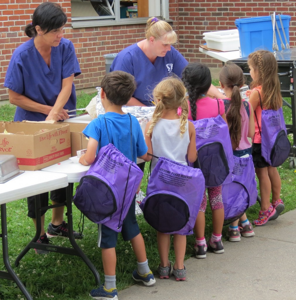 Children in Line for Web