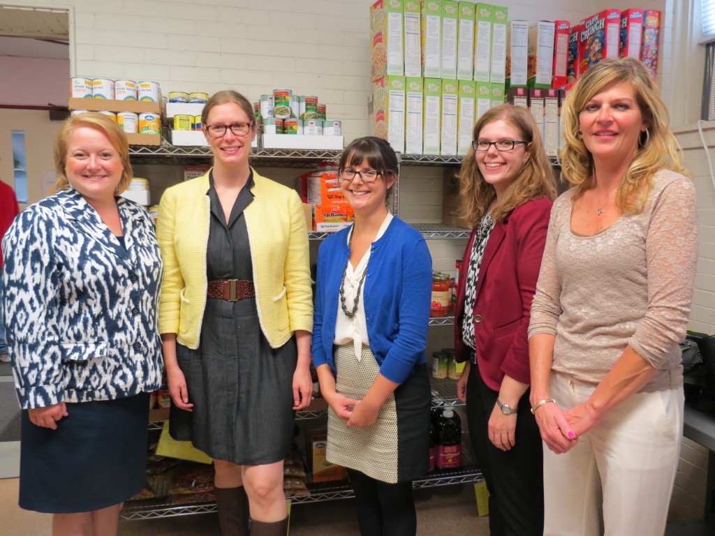 Addie and Food Bank of CNY