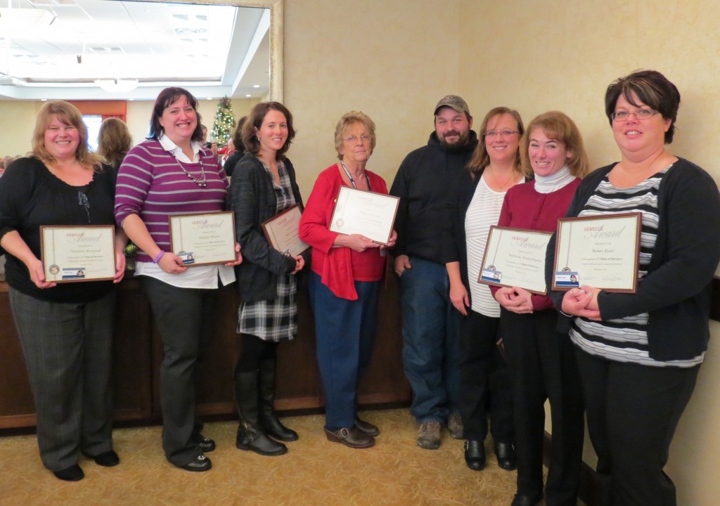 5 Year Honorees