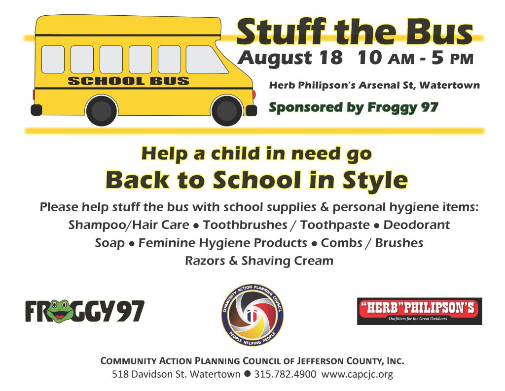 2016 Stuff the Bus Event